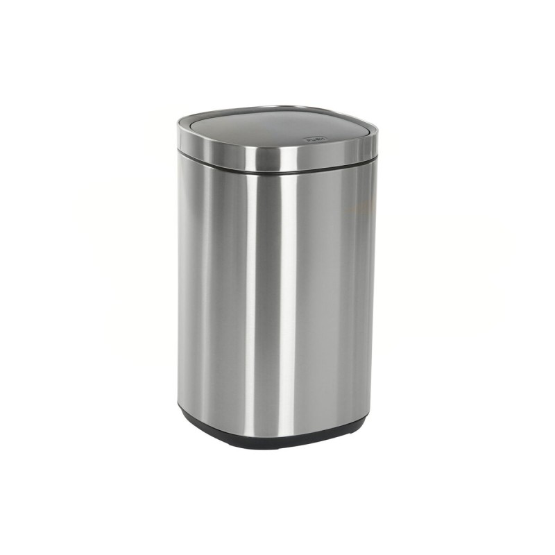 Rubbish bin Home ESPRIT Silver Stainless steel polypropylene 30 L