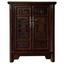 Sideboard Alexandra House Living Brown Wood Elm wood 40 x 80 x 60 cm