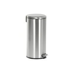 Pedal bin Home ESPRIT Silver Stainless steel polypropylene 30 L