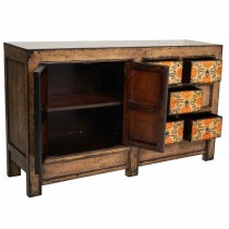 Sideboard Alexandra House Living Red Wood Elm wood 40 x 86 x 144 cm