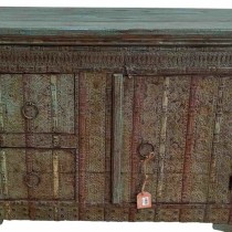 Sideboard Alexandra House Living Green Mango wood 45 x 77 x 120 cm