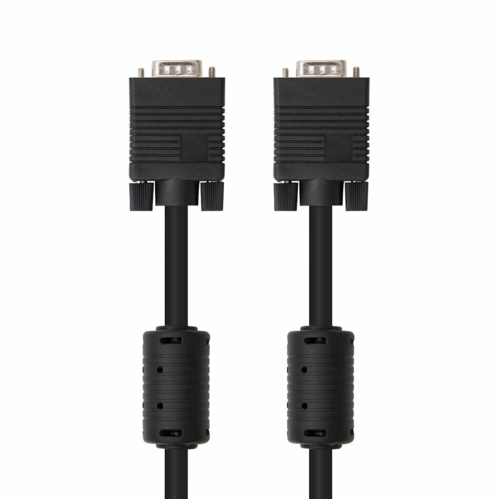 VGA Cable NANOCABLE 10.15.0110 Black 10 m