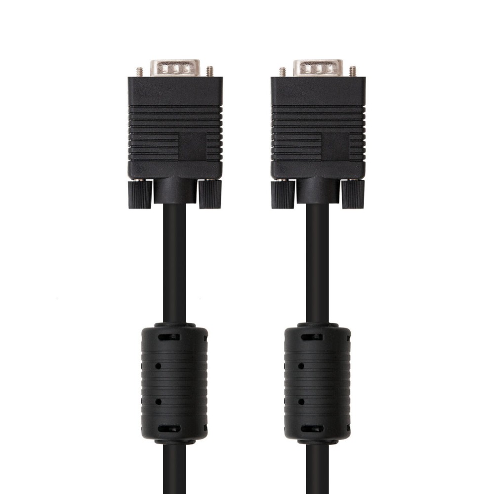 VGA Cable NANOCABLE 10.15.0110 Black 10 m