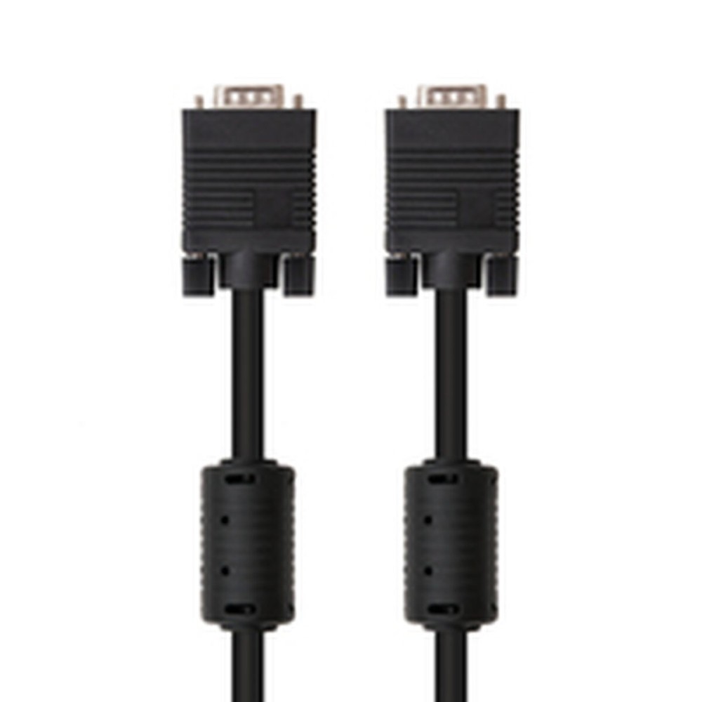 VGA Cable NANOCABLE 10.15.0110 Black 10 m