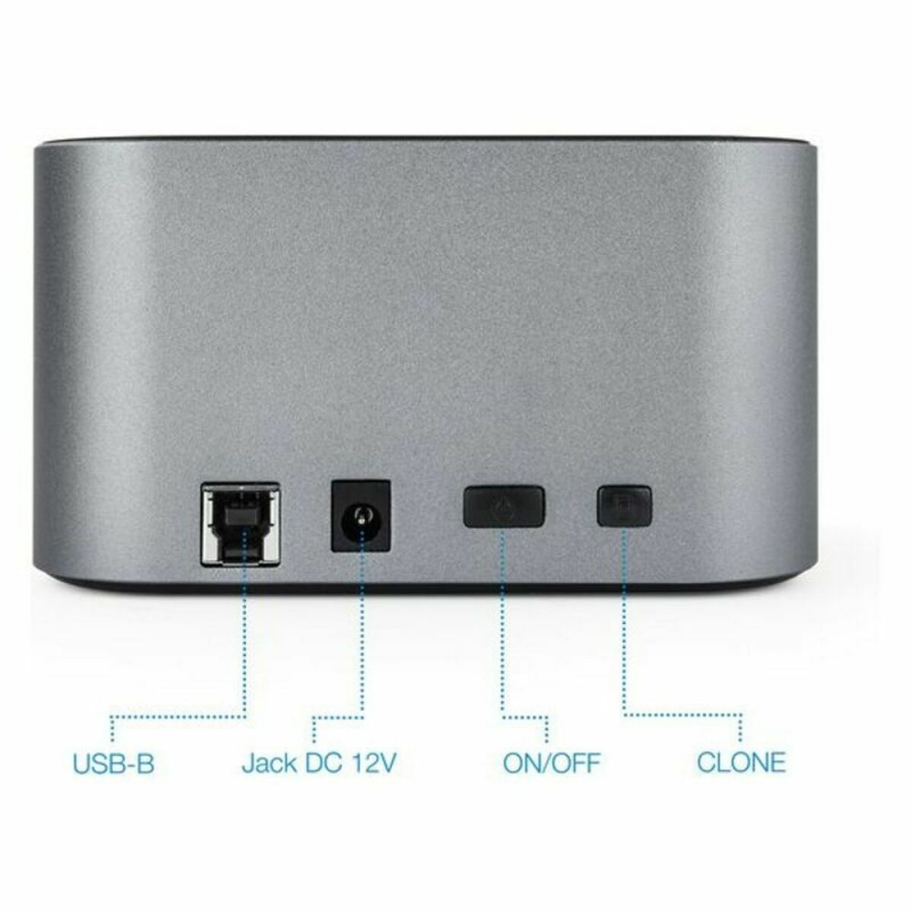 Dock Station Dual TooQ TQDS-805G 2.5"-3.5" HDD/SSD SATA USB 3.0