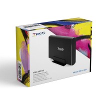 Festplattenhülle TooQ TQE-3531B 3,5" USB 3.0 Schwarz 3,5"