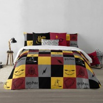 Housse de Couette Harry Potter Hogwarts 200 x 200 cm Lit de 120