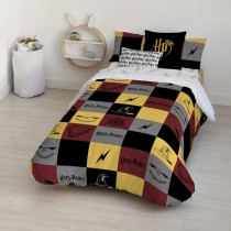 Housse de Couette Harry Potter Hogwarts 200 x 200 cm Lit de 120