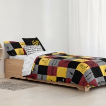 Housse de Couette Harry Potter Hogwarts 200 x 200 cm Lit de 120