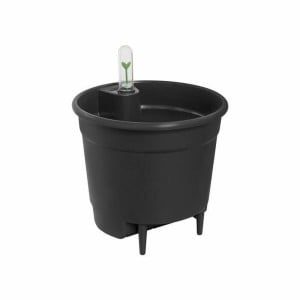 Pot auto-arrosant Elho Insert 28 Noir Plastique 27,7 x 27,7 x 25,5 cm