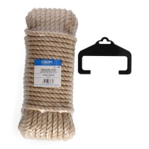 écheveau tressé EDM 87868 Naturel Jute 20 m