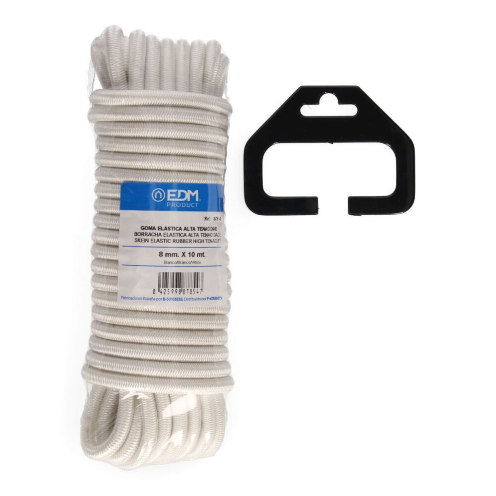 écheveau tressé EDM 87854 Blanc 10 m