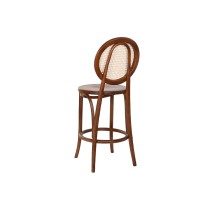 Tabouret DKD Home Decor Marron Brun foncé 43 x 43 x 108 cm