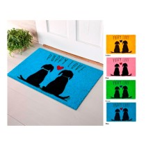 Doormat EDM 74762 Blue 60 x 40 cm