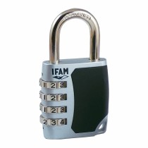 Combination padlock IFAM C45S Zinc