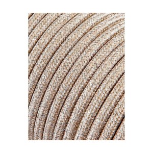 Cable EDM 11850 C15 Beige 2 x 0,75 mm 5 m