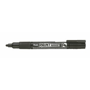 Dauermarker Pentel Schwarz 12 Stücke