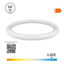 LED Röhre EDM 31188 F 18 W 20 W 32 W G10Q 2100 Lm Ø 30 cm kreisförmig (6400 K)