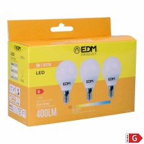 Pack de 3 ampoules LED EDM 98200 G 35 W 5 W 50 W E14 400 lm Ø 4,5 x 8 cm (3200 K)