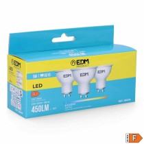 Pack of 3 LED bulbs EDM 98209 F 5 W 45 W 38 W GU10 450 lm Ø 5 x 5,5 cm (6400 K)