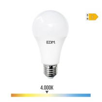 Lampe LED EDM 98721 E 24 W 200 W E27 2700 lm Ø 7 x 13,6 cm (4000 K)