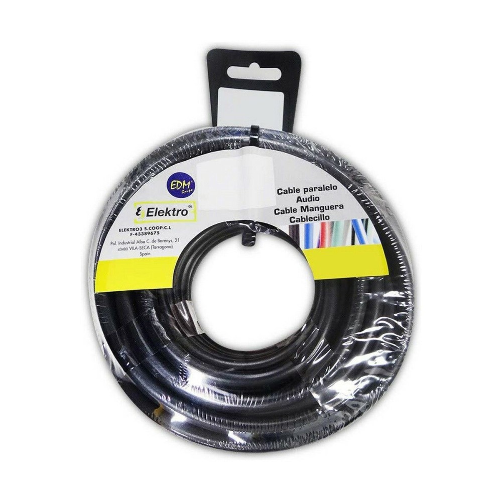 Cable EDM 28334 Black 3 x 1 mm 25 m