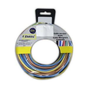 Cable EDM 28440 Blue Brown 2,5 mm 3 x 2,5 mm 5 m