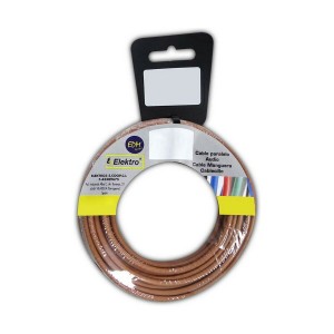 Cable EDM 28482 Brown 4 mm 4 x 1,5 mm 5 m