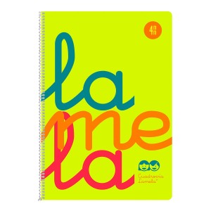 Notebook Lamela Yellow A4 5 Units