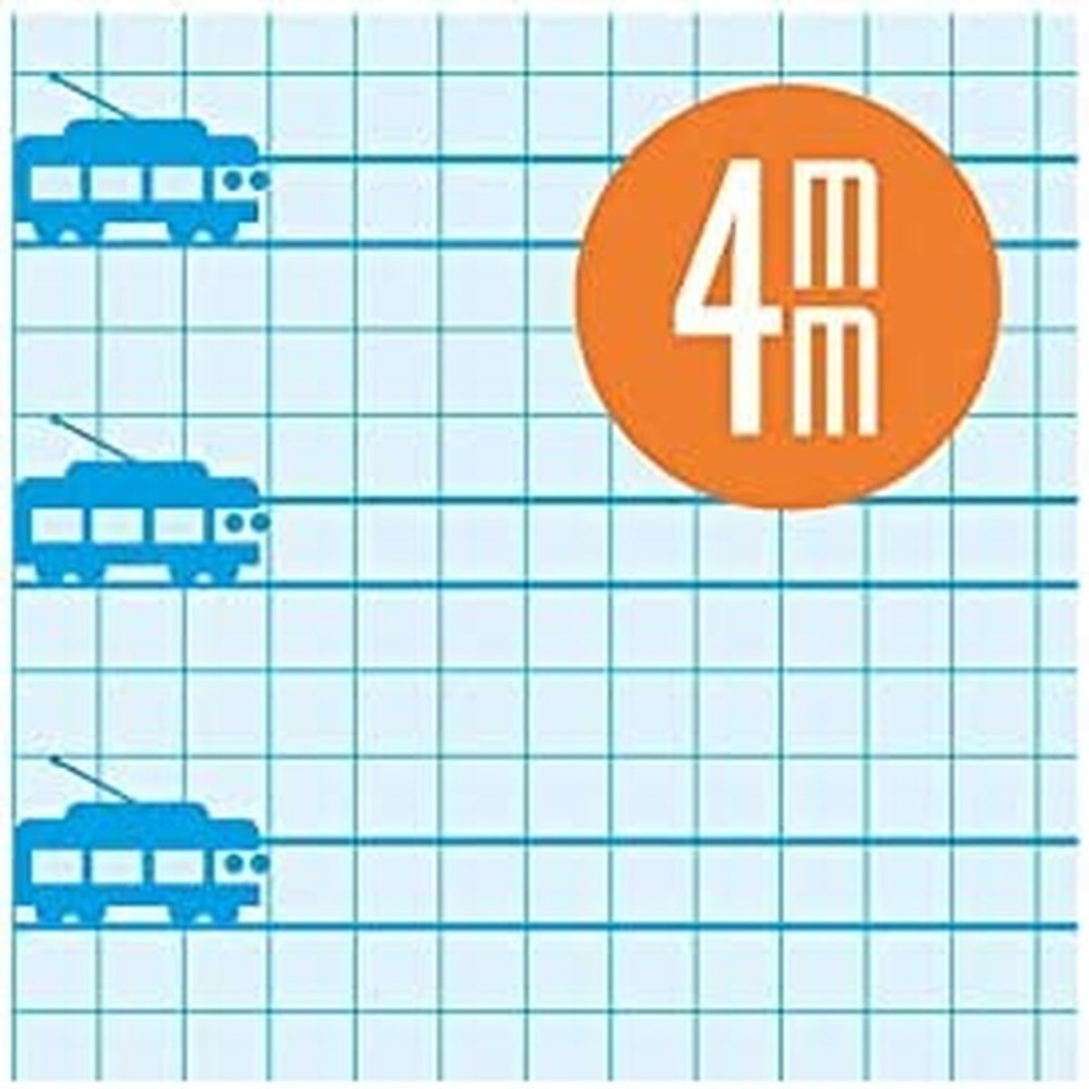 Cahier Lamela Orange Din A4 5 Pièces 80 Volets