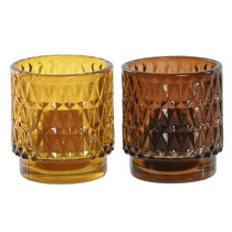 Ensemble de Bougies DKD Home Decor 36 g Urbaine (2 Unités) (12 Unités)