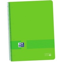 Cahier Oxford Live&Go Vert A4 A4+ 80 Volets 5 Pièces