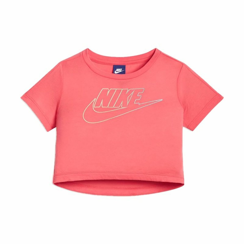 T shirt à manches courtes Enfant Nike Youth Logo Corail