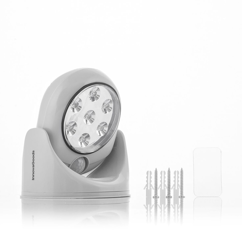 Lampe LED avec Capteur de Mouvement Lumact 360º InnovaGoods