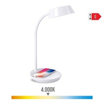 Flexo/Lampe de bureau EDM 30008 Blanc 5 W 450 lm