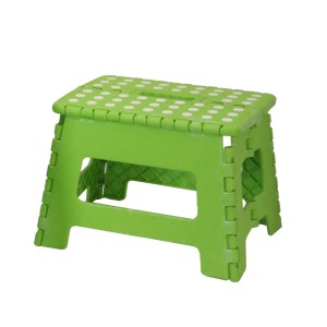 Folding Stool Alexandra House Living Green 32 x 22 x 25 cm