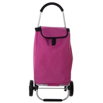 Shopping cart Alexandra House Living Pink 46 x 98 x 36 cm Polyester