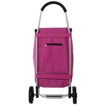 Shopping cart Alexandra House Living Pink 46 x 98 x 36 cm Polyester