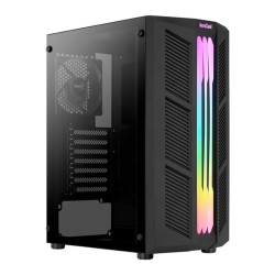 Gehäuse Semitour Mikro ATX / ATX/ ITX Aerocool Prime Schwarz RGB