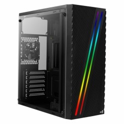 Boîtier ATX semi-tour Aerocool Streak RGB USB 3.0 Noir