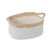 Korbsatz Alexandra House Living Weiß korb Rattan Naturfaser 35 x 21 x 21 cm 3 Stücke