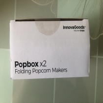 Bols à Pop-corn Pliables en Silicone Popbox InnovaGoods (Pack de 2)