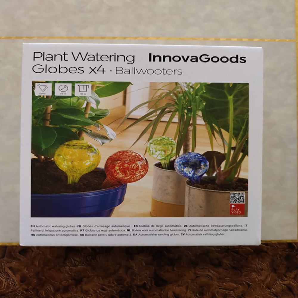 Automatic Watering Globes Ballwooters InnovaGoods 4 Units