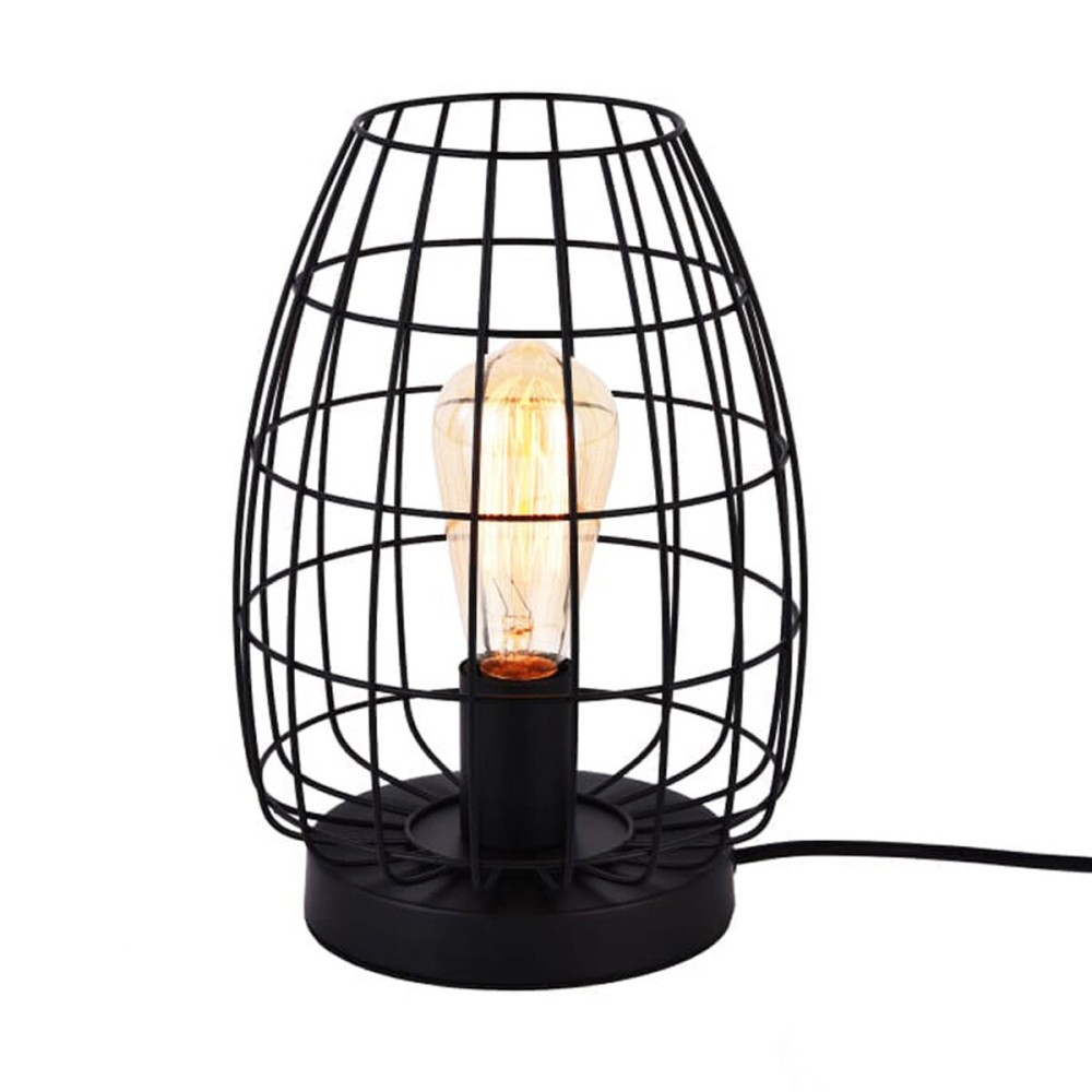 Desk lamp EDM 32118 Black Metal 20 x 27 cm 60 W