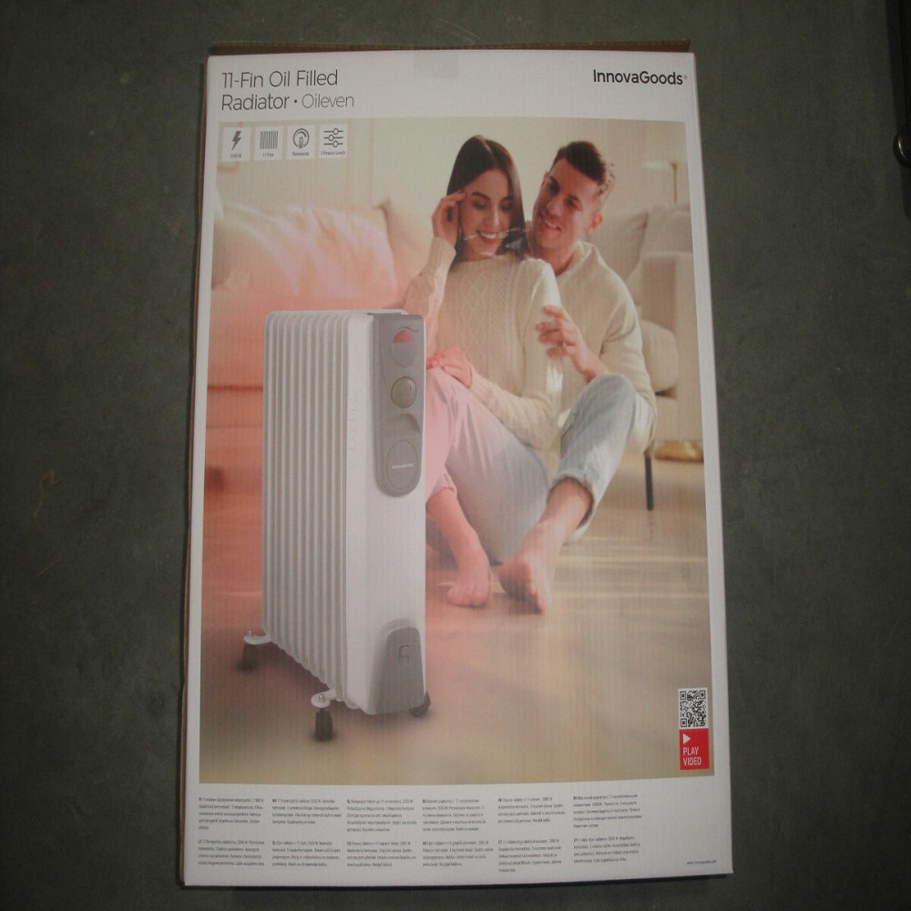 Radiateur à Huile Oileven InnovaGoods 2500 W (11 modules)