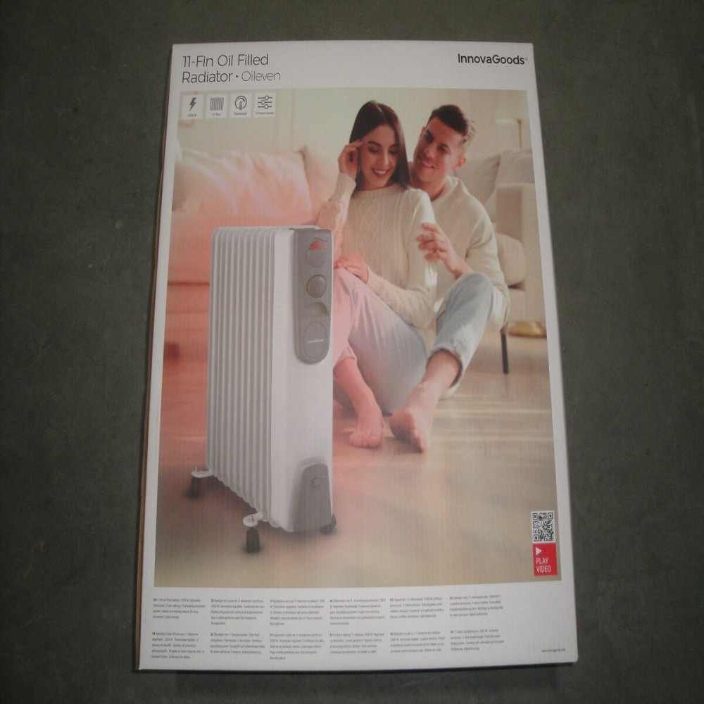 Radiateur à Huile Oileven InnovaGoods 2500 W (11 modules)