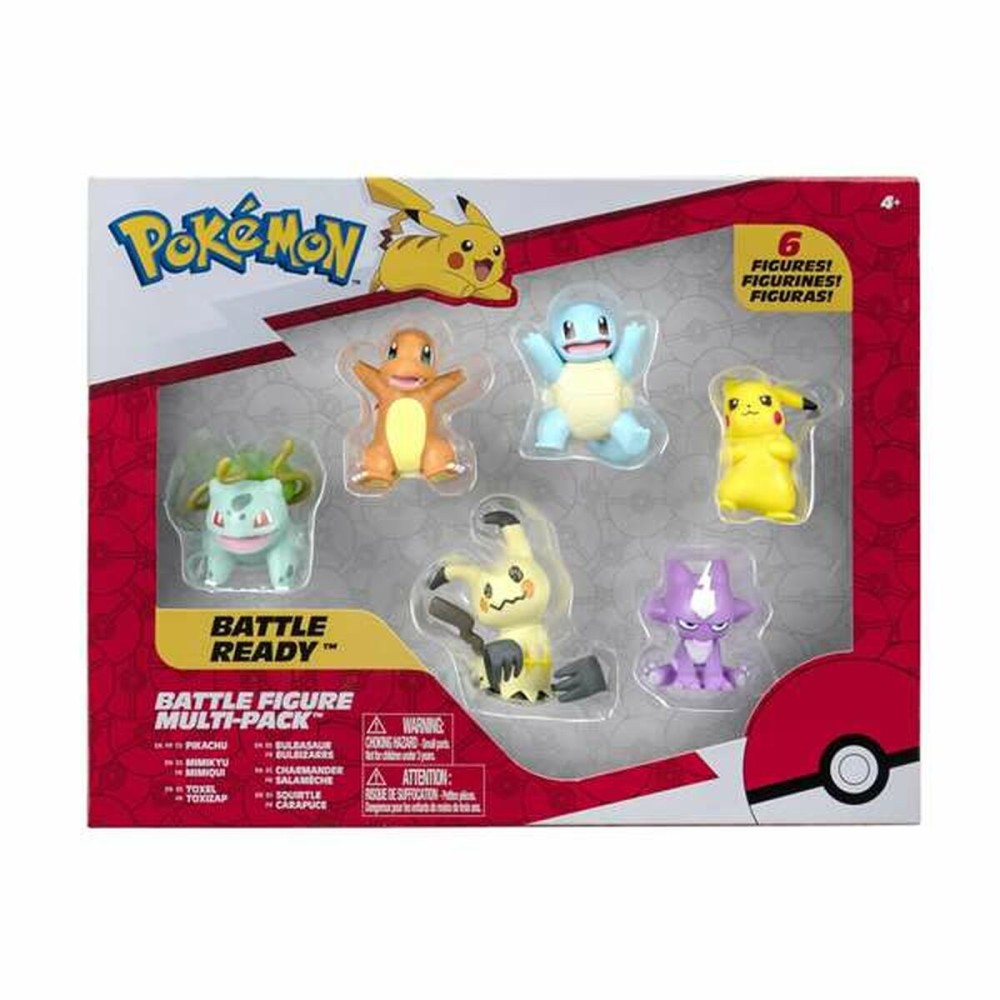 Figurensatz Pokémon Battle Ready 5 cm