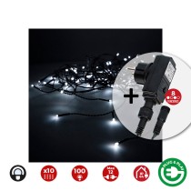 LED-Lichterkette EDM 71480 1,8 W 2 x 1 m Weiß (Kaltweiß)