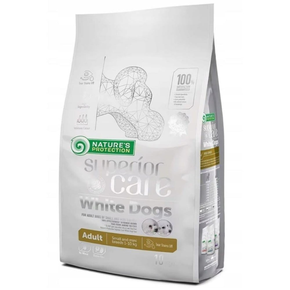 Nourriture NATURE'S PROTECTION Superior Care White Dogs Agneau 10 kg