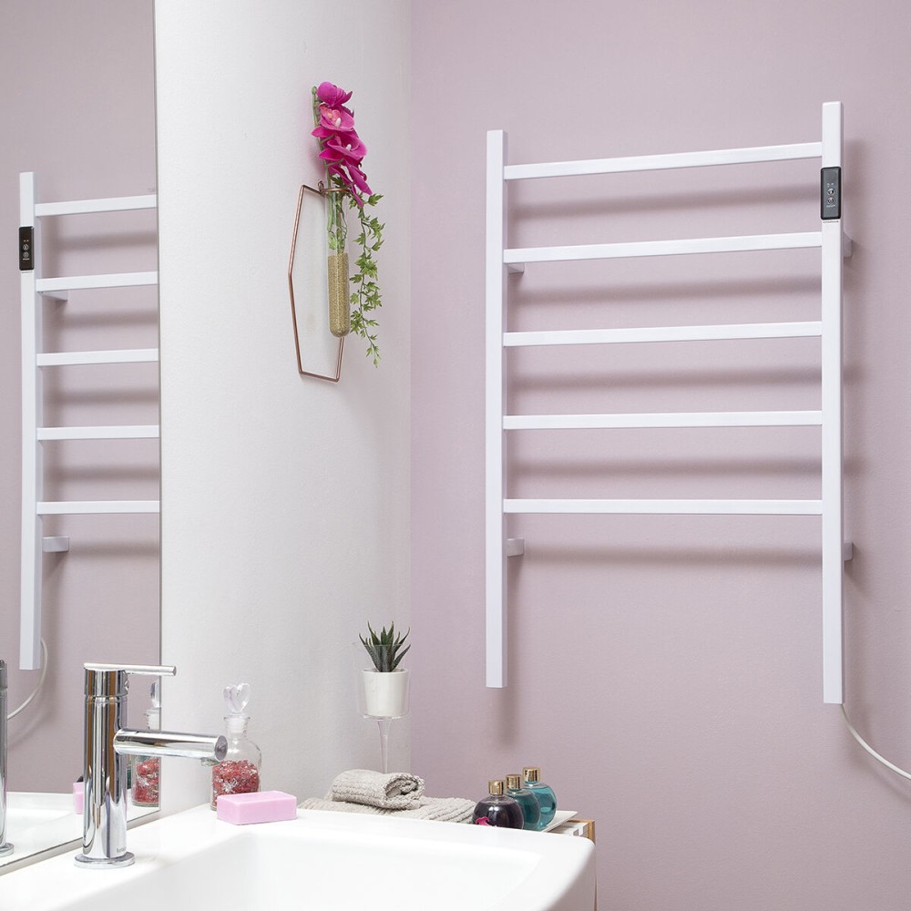 Electric Wall or Floor Towel Rail Racwel InnovaGoods